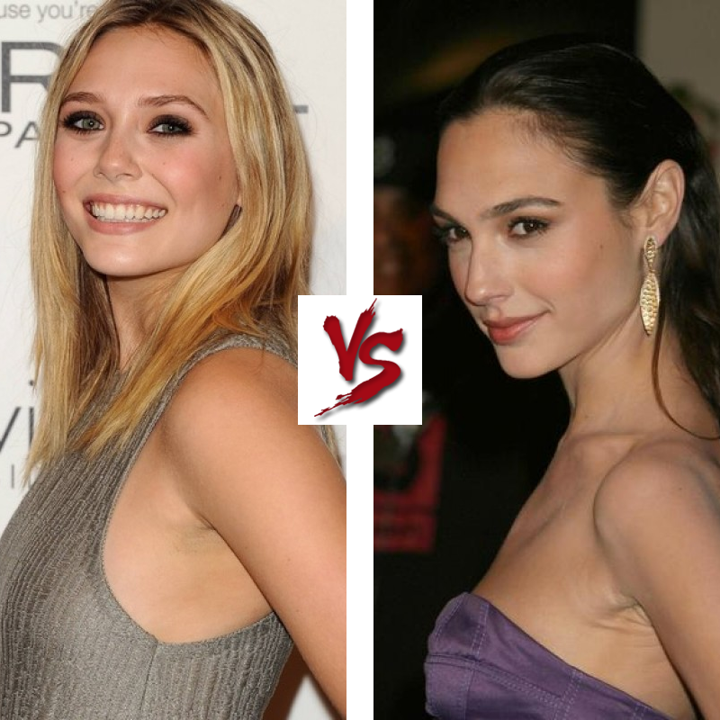 Round One Fight - Elizabeth Olsen VS Gal Gadot